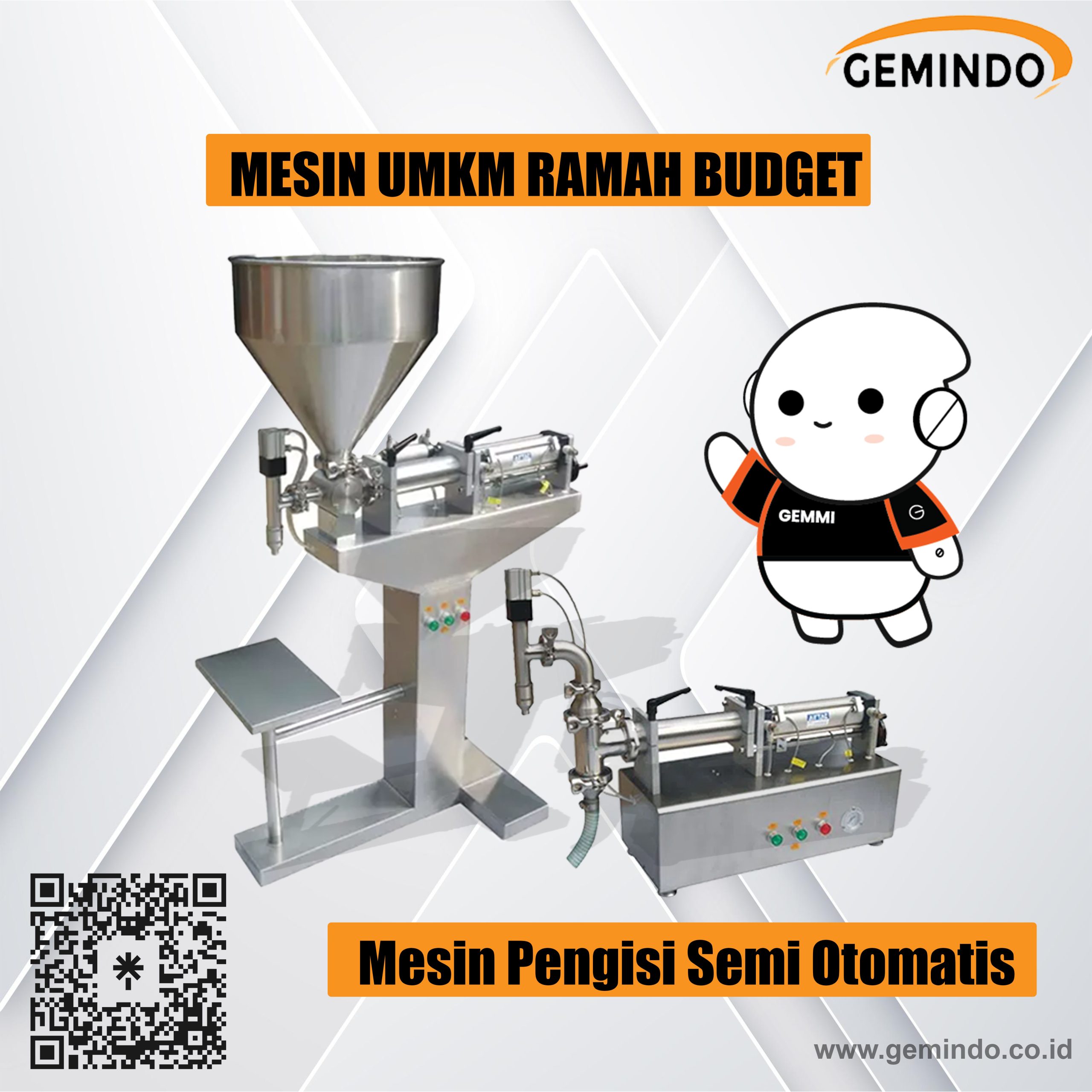 mesin UMKM mesin pengisi semi otomatis