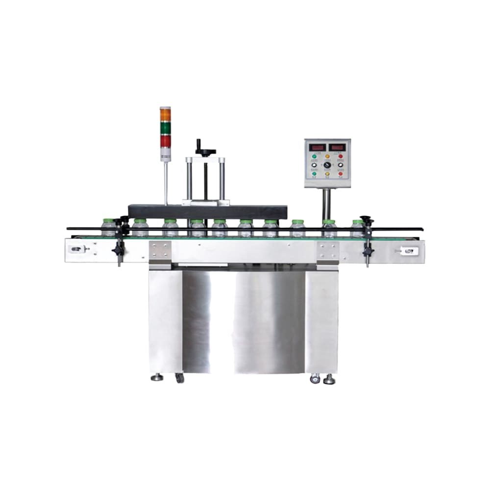 Automatic induction bottle capping